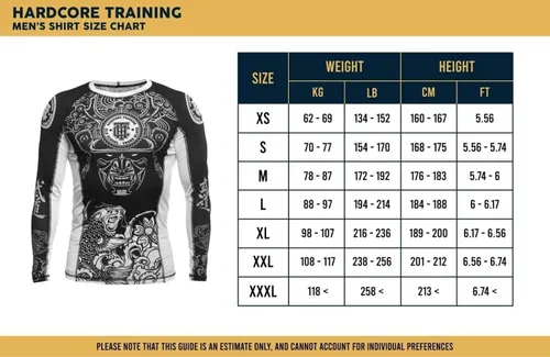 Miniatura 4 de Hardcore Training Guardia de erupción de compresión para hombre, manga corta, MMA, Jiu Jitsu No-Gi, apretada, BJJ Grappling, capa base de combate