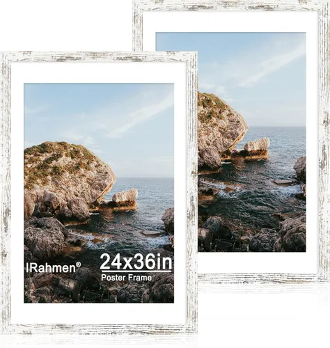 Miniatura 76 de iRahmen - Juego de 2 marcos de fotos de 4 x 6, marco de madera negro con cristal de alta definición, para mostrar fotografías de 3.5 x 5
