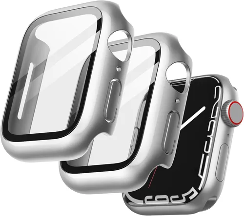 Miniatura 25 de JETech Funda con protector de pantalla para Apple Watch SE 3/2/1 (2025/2022/2020)/Series 6 5 4 de 1.575 pulgadas, cubierta protectora total, Negro