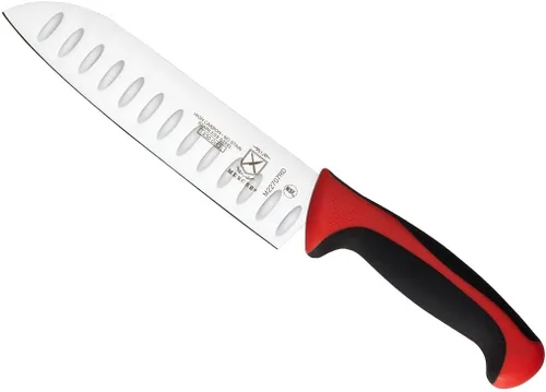 Miniatura 11 de Mercer Culinary - M23210WBH Mercer Culinary Millennia - Cuchillo para pan con borde ondulado de 10 pulgadas de ancho, color blanco