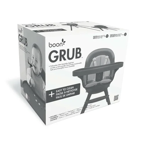 Miniatura 7 de Boon GRUB Silla alta ajustable para bebé, silla alta convertible y silla para niños pequeños, sillas altas para bebés y niños pequeños de 6 meses a