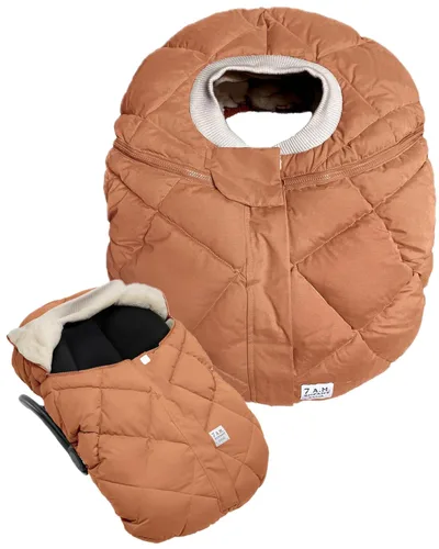 Miniatura 16 de 7AM Enfant Fundas de asiento de automóvil, funda de bebé Cocoon para niños y niñas, repelente de lluvia y nieve, transpirable, resistente al viento
