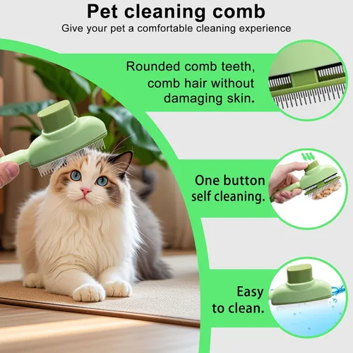 Miniatura 5 de Guantes de depilación de mascotas, cepillo mágico para mascotas, peine de gato, lavable y reutilizable, guantes de pelo para perros, gatos