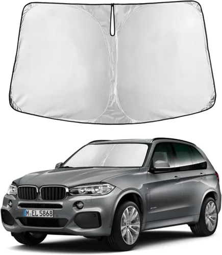 Miniatura 204 de Autovir Parasol para parabrisas Rivian R1S 2022-2024 2025 2026, parasol para ventana delantera, protección UV, bloqueador de calor, accesorios