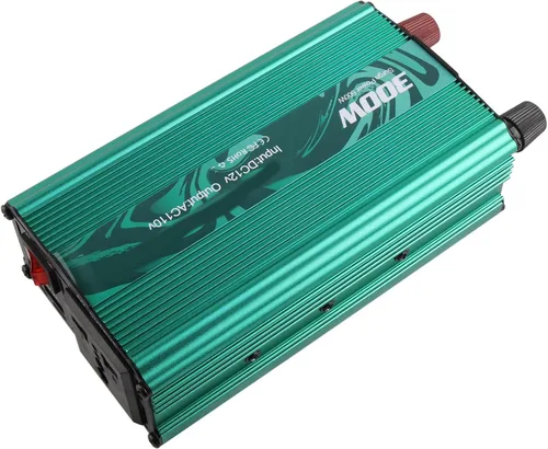 Miniatura 8 de Inversor sinusoidal puro, inversores de corriente de 3000 W, convertidor de CC a CA, inversores de potencia sinusoidal de aleación de aluminio, Verde