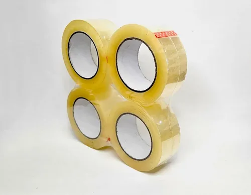 Miniatura 11 de SJPRINTER SJPINTER - Recambio de cinta de embalaje resistente: transparente, 2.4 mil, 1.88 pulgadas x 110 yardas o 328.1 ft, cajas de envío