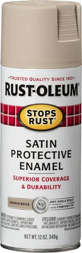 Miniatura 26 de Rust-Oleum 285092 - Pintura en aerosol para prevención del óxido, 12 onzas, transparente satinado Satinado claro