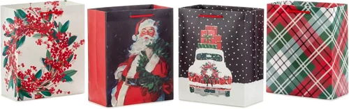 Miniatura 7 de Hallmark Paquete de bolsa de regalo de Navidad grande de 13 pulgadas