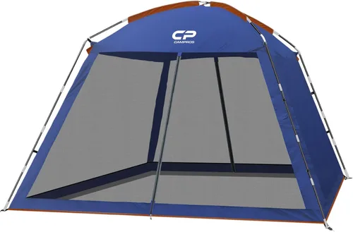Miniatura 17 de CAMPROS CP Tienda de campaña de casa con pantalla de 10 x 10 pies, toldo con malla de pantalla de malla para patios, actividades de camping al aire