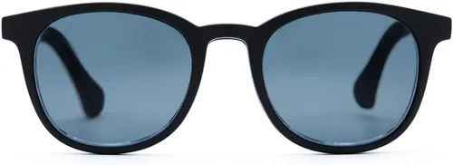 Miniatura 2 de VITENZI Gafas de lectura progresivas para mujeres y hombres, lentes de bloqueo de luz azul, incluye lentes de sol magnéticos con clip en Nápoles