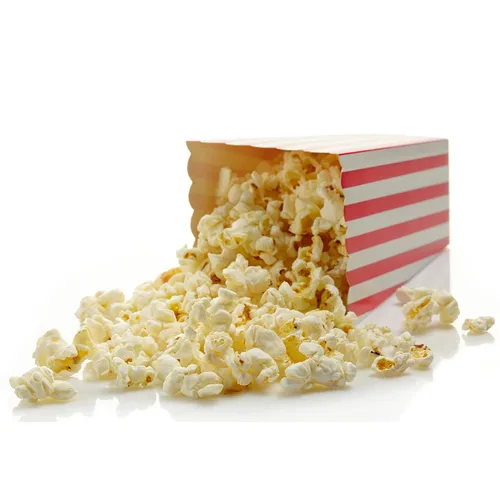Miniatura 4 de 24 cajas de palomitas de maíz, mini caja de papel para palomitas de maíz, contenedor de cartón para palomitas de maíz para fiestas, rayas blancas