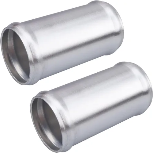 Miniatura 4 de AC PERFORMANCE Conector de manguera de aleación de aluminio de 2" (51mm) OD, conector de tubo de silicona perlado, 4" de longitud, paquete de 2