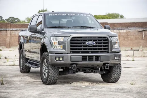 Miniatura 10 de Rough Country Kit de luces antiniebla LED Spot/Flood para Ford F-150-70865 2015-2017