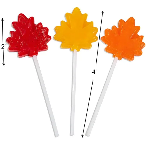 Miniatura 3 de Fun Express Paletas en forma de hoja - 12 piezas