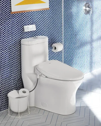 Miniatura 4 de Moen Genta LX - Soporte para papel higiénico de cromo moderno con montaje en pared y pivote, soporte moderno para rollo de papel higiénico