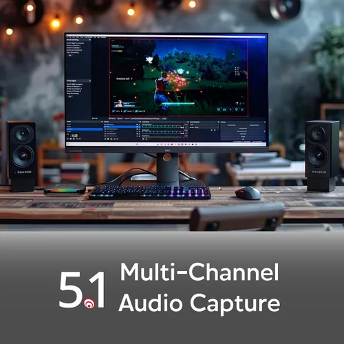 Miniatura 5 de AVerMedia Tarjeta de Captura 4K60 con HDMI 2.1, Baja Latencia, Paso Directo 4K144/4K120, Dispositivo de Captura de Juegos para PS5, PS5 Pro, Xbox
