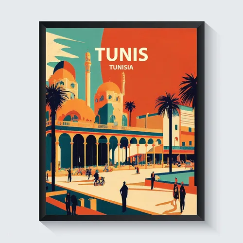 Miniatura 11 de Lahore - Póster impreso artístico, decoración de pintura de pared de Pakistán, arte de Oriente Medio, arte para decoración del hogar, obra de arte