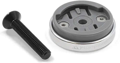 JRC Components Enkei Top Cap Bike Stem Mount | Compatible con todos los modelos de dispositivos GPS Wahoo Elemnt | Cuerpo ligero de aluminio CNC