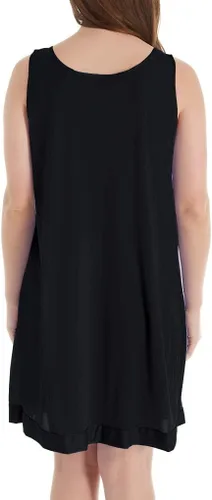 Miniatura 2 de Exquisite Form Women's 30107 Nylon Tricot Sleeveless Short Knee Length Nightgown