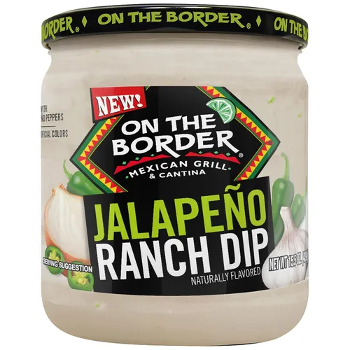 Miniatura 6 de ON THE BORDER Queso picante de jalapeño, tarro de 15.25 onzas (paquete de 6)