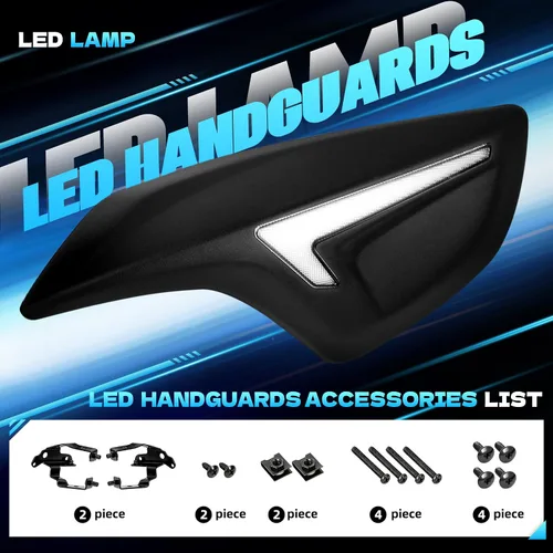 Miniatura 2 de Mokuo Fundas para empuñaduras de motocicleta para Yamaha Zuma 125 Light 2022 2023