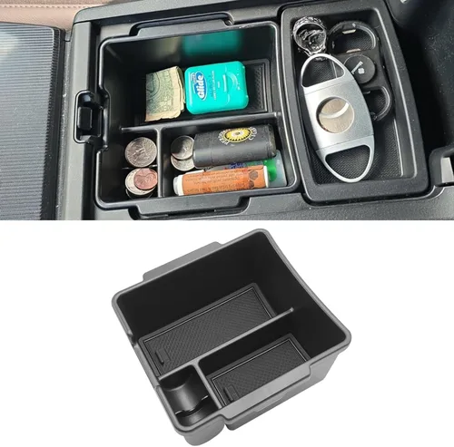 TTCR-II Compatible con el organizador de consola central Honda Civic 2022-2025 2026, para bandeja organizadora de consola Civic (superior), caja de