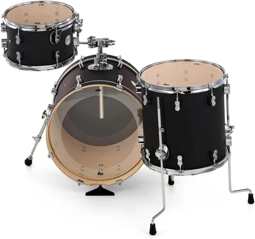 Miniatura 2 de PDP Concept Maple Bop - Carcasa (3 unidades), color negro satinado
