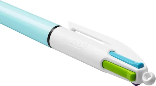 Miniatura 4 de BIC Paquete de 4 bolígrafos retráctiles con cuatro colores de tinta (2 mini, 2 originales)