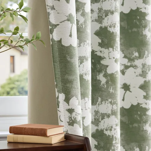Miniatura 22 de GIGIZAZA Cortinas de terciopelo 100% opacas de 72 pulgadas, 2 paneles, cortinas negras para ventana, con aislamiento térmico, cortina de lujo