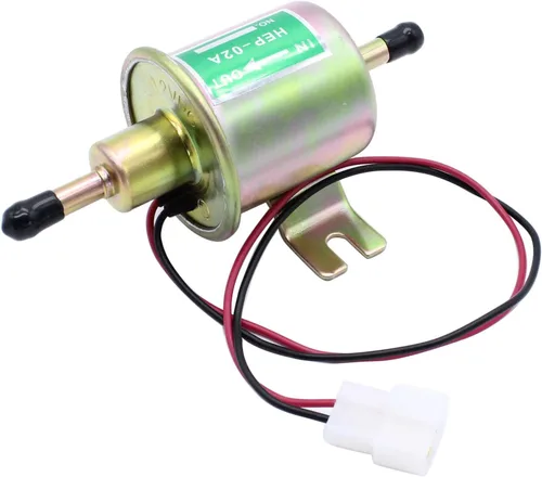 Bomba de combustible eléctrica universal de 12 V en línea de baja presión de gasolina diésel 2.5-4Psi HEP-02A reemplazo para cortacésped carburador