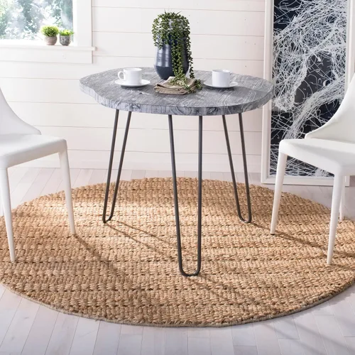 Miniatura 19 de SAFAVIEH Natural Fiber Collection - Alfombra decorativa de 2 x 3 pies, color lejía, yute hecho a mano, diseño trenzado tejido, ideal para entrada