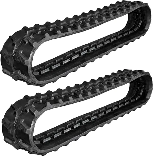 Pista de goma de 2 piezas 230x96x31 hecha para Takeuchi TB015A Mini Excavadora | Heavy Duty Mini Excavator Tracks with Durable Tread Design for