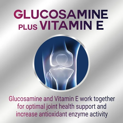 Miniatura 3 de Gomitas de apoyo articular – Suplemento de goma de glucosamina extra fuerte con vitamina E – Apoyo natural para la salud y flexibilidad