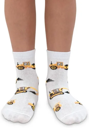 Miniatura 4 de Jefferies Socks Calcetines de construcción triple para niños pequeños (paquete de 3)