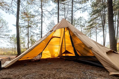 Miniatura 8 de Tienda Caliente con Toma para Estufa Onefires Tienda de Campaña Grande Tipo Tipi para Acampar en Familia al Aire Libre 4-8 Personas with Stove Jack
