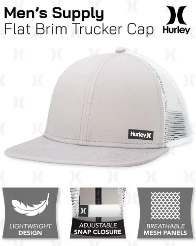 Miniatura 2 de Hurley Gorra de camionero de ala plana para hombre