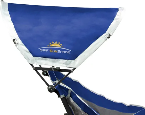 Miniatura 4 de GCI Outdoor Mecedora Plegable para Exteriores con Dosel para Protección Solar Azul real