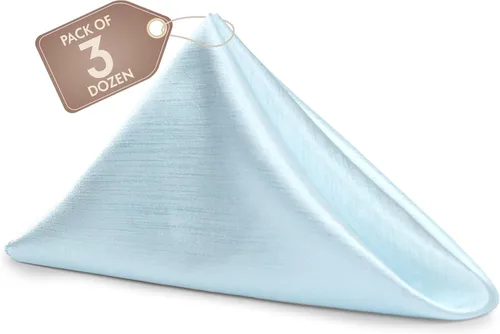 Miniatura 207 de Ultimate Textile -1 docena de servilletas reversibles Shantung Satin - Majestic - Servilletas de tela Majestic de 17 x 17 pulgadas, color marrón
