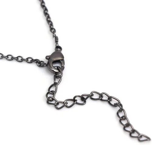 Miniatura 16 de Gempires - Collar de barra de chips naturales, cristales curativos de energía, regalo de cumpleaños, regalo para ella, joyería de piedras preciosas