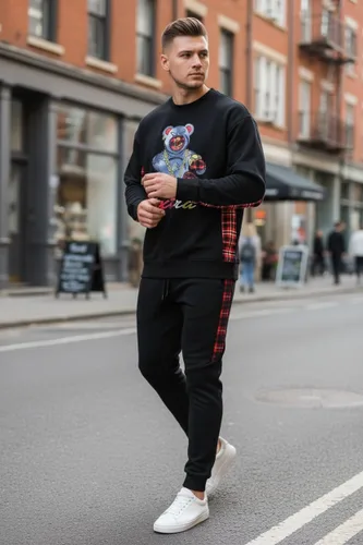 Miniatura 53 de SCREENSHOT APPLIQUE F11966 Premium Fleece Streetwear Chenille EMB Crew Neck Sweatshirt - Classic Fit