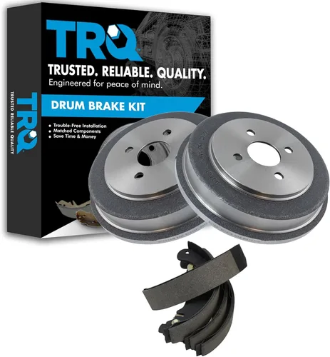 Miniatura 23 de Kit de tambor de freno y zapata ABS trasero TRQ Compatible con Subaru Forester Impreza
