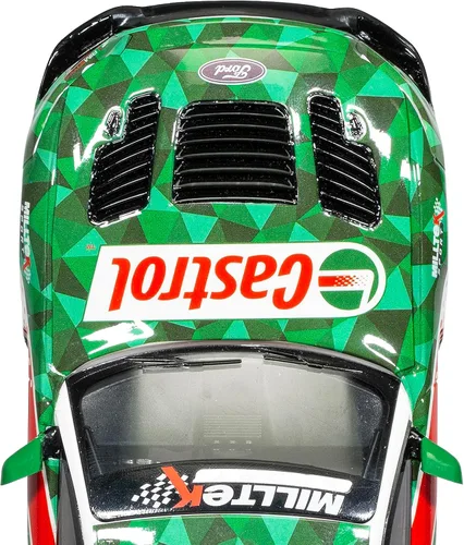 Miniatura 5 de Scalextric Ford Mustang GT4 Castrol 1:32 Drift 360 Guideblade Slot Race Car C4327