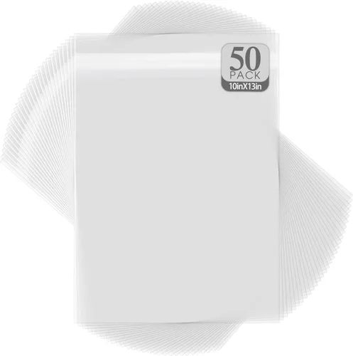 Miniatura 8 de Golden State Art, paquete de 50 bolsas de almacenamiento transparentes para mates de 5x7, imágenes, libres de ácido, 5 5/16" x 7 1/8