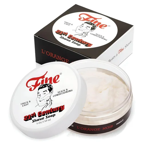 Miniatura 8 de Mr. Fine 21C Jabón de afeitar para hombre, construye espuma gruesa y fácil, protege de quemaduras e irritaciones por afeitar, sin