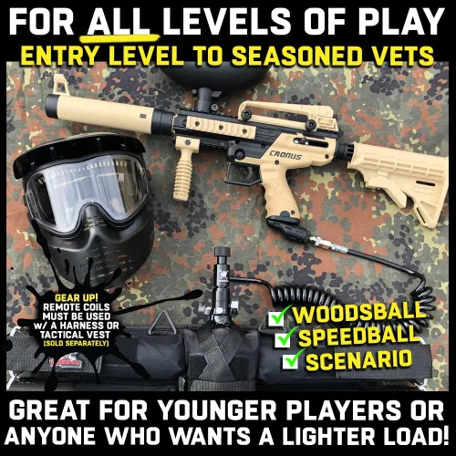 Miniatura 4 de Maddog - Tanque de paintball de alta resistencia con bobina remota y válvula de retención deslizante - Aire comprimido (HPA) / CO2 Regulador