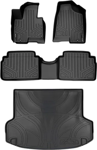 Miniatura 17 de MAXLINER - Tapete de suelo para todo tipo de clima para Hyundai Tucson 2010-2013 Negro