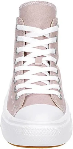 Miniatura 3 de Converse Chuck Taylor All Star - Tenis unisex con plataforma alta color malva piedrarosablanco