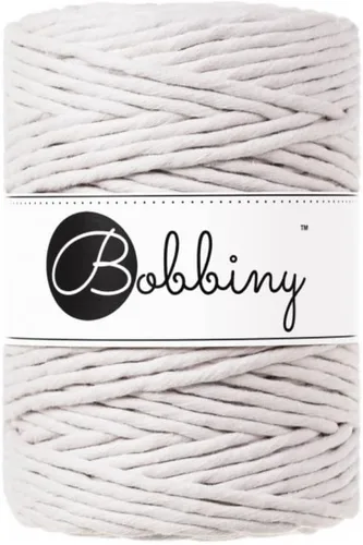 Miniatura 26 de Bobbiny Cordón de macramé XXL de 0.197 in de una sola capa (aguamarina), 108 yardas/330 pies (100% algodón reciclado)
