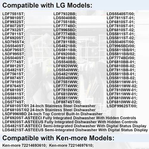 Miniatura 6 de 4581DD3003B - Estante inferior para lavavajillas L-G (repuesto para lavavajillas L-G) 4581DD3003C PS12075858-4