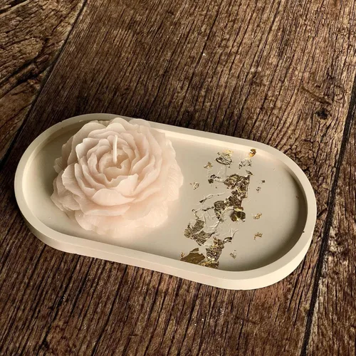 Miniatura 6 de 2 moldes para velas de flores de peonía, molde de jabón hecho a mano con flores 3D para fondant, hecho a mano, loción, barra, crayón, crayón